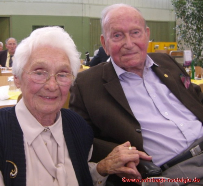 Das Ehepaar Ellen und Willi Hardeck im Jahre 2008