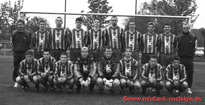 Saison 1998/99 - Die A-Jugendmannschaft der SG Rohrbach/St.Ingbert wird Meister in der Verbandsliga Saar und steigt in die Regionalliga Südwest auf