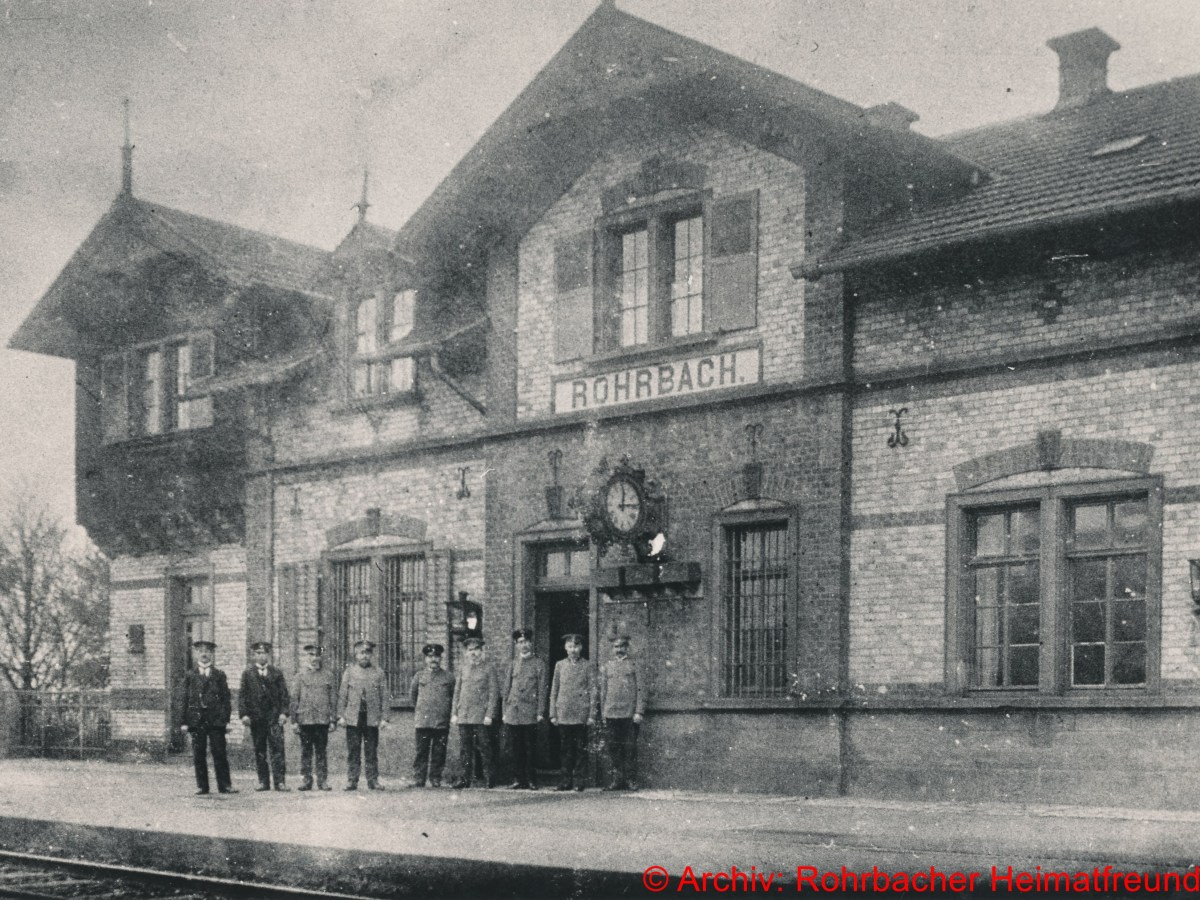 Die Geschichte der Eisenbahn in Rohrbach